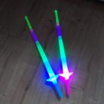 Kihúzható, világító LED kard 