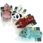 Plüss cica játék, panda, cica, maci figurák