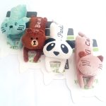 Plüss cica játék, panda, cica, maci figurák