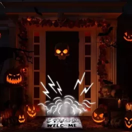 Halloween beszélő lábtörlő hanghatásokkal
