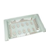 Kihúzható hűtőszekrény-tároló doboz, kosár , rendszerező,  tojástartóval