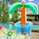 Felfújható pálmafa italhűtő italtartó 100 cm