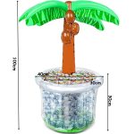 Felfújható pálmafa italhűtő italtartó 100 cm