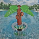 Felfújható pálmafa italhűtő italtartó 100 cm