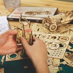 3D puzzle modellek, natur fa kirakó makettek