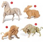 3D puzzle modellek, natur fa kirakó makettek