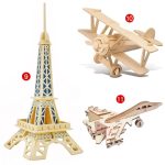 3D puzzle modellek, natur fa kirakó makettek