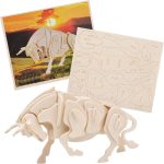 3D puzzle modellek, natur fa kirakó makettek