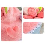 Plüss csokor nyuszi 2in1 hercegnő, torta