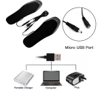 Lábmelegítő, fűthető talpbetét cipőbe, USB-ről tölthető 35-44-es méret