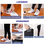 Lábmelegítő, fűthető talpbetét cipőbe, USB-ről tölthető 35-44-es méret