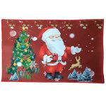 Karácsonyi lábtörlő, fürdőszoba szőnyeg 60x40 cm