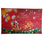 Karácsonyi lábtörlő, fürdőszoba szőnyeg 60x40 cm