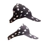 Bohém fejpánt, hajpánt, kendősapka simléderrel one size