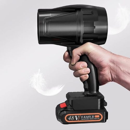 Szupererős akkumulátoros mini légfúvó, turbó lombfúvó