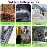 Szupererős akkumulátoros mini légfúvó, turbó lombfúvó