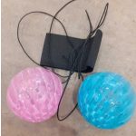 Világító csukló labda, csuklóra erősíthető ügyességi játék