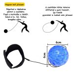 Világító csukló labda, csuklóra erősíthető ügyességi játék