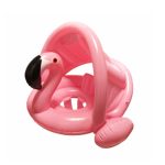 Felfújható beülős, baba, gyerek úszógumi , levehető napfénytetővel , hattyú és flamingó 10-36 hónapos korig 