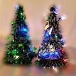 Dekor fenyő mini égősorral 