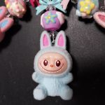 Labubu kulcstartó táskadísz