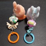 Labubu kulcstartó táskadísz