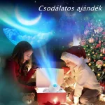 Asztronauta galaxis égbolt projector, űrhajós LED lámpa távirányítóval