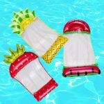 Vízen lebegő gyümölcs függőágy, hálós matrac