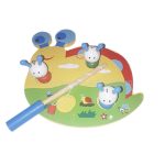 Kézségfejlesztő ,mágneses, fa horgászjáték többféle 