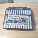 24db-os Akril filc készlet, kőre, textilre, fára, üvegre