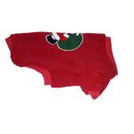 Meleg, karácsonyi mintás kutyapulóver, kutyaruha