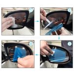 Vízlepergető fólia visszapillantó tükörre