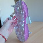 Baba úszógyűrű felfújható csatos