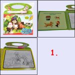 Vizes kifestőkönyv, mágikus varázs kifestő