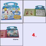 Vizes kifestőkönyv, mágikus varázs kifestő