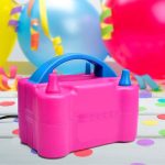 Elektromos, hordozható lufi fújó pumpa 