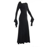 Morticia Addams jelmez parókával