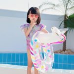 Csillámos gyerek úszógumi, Unikornis 