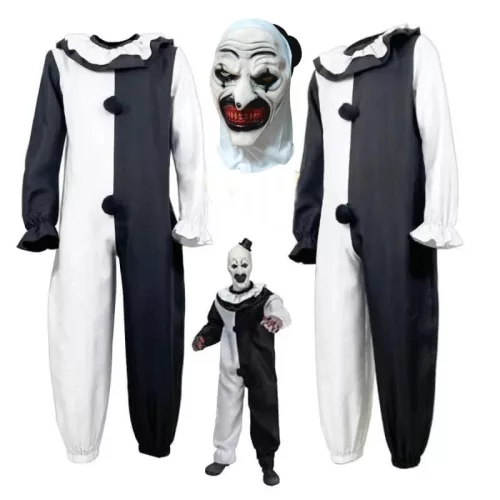 Terrifier art the clown bohóc jelmez + maszk