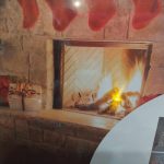 Karácsonyi, LED-es, világító falikép 