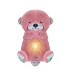 Alvó, lélegző szunyókáló plüss vidra 