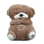 Alvó, lélegző szunyókáló plüss vidra 