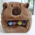 Capybara plüss pénztárca kulcstartó