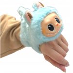 Labubu plüss, csuklóra tehető  világít énekel