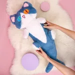 Plüss macskacápa 64cm 