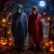 Kísérteties kaszás Halloween jelmez maszkkal
