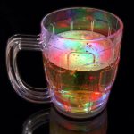 Világító, LED-es sörös korsó