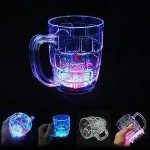 Világító, LED-es sörös korsó