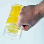 Trükkös söröskorsó, dupla falú hűtő korsó 500 ml