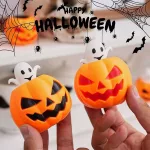 Halloween tökből kiugró szellem nyomkodható squishy